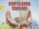 Cảm Tạ Chúa Trọn Đời