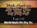 Tựa:  Phước Hạnh Của Sự Vâng Phục Hay Phép Lạ
Kinh Thánh:  Ê-sai 1:19
Diễn Giả:  Mục Sư Nguyễn Như Bằng Hữu
Xem:  1968