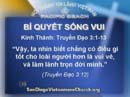 Bí Quyết Sống Vui