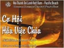 Cơ Hội Hầu Việc Chúa