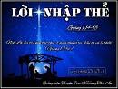 Lời Nhập Thể