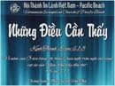 Những Điều Cần Thấy (Phần 2)