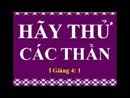 Hãy Thử Các Thần