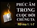 Phúc Âm Trong Cuộc Đời Chúng Ta