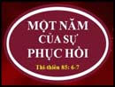 Một Năm Của Sự Phục Hồi