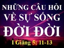 Những Câu Hỏi Về Sự Sống Đời Đời